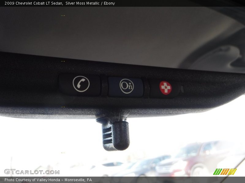 Silver Moss Metallic / Ebony 2009 Chevrolet Cobalt LT Sedan