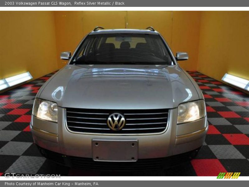 Reflex Silver Metallic / Black 2003 Volkswagen Passat GLS Wagon