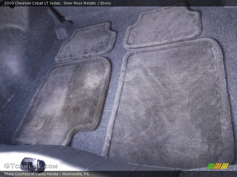 Silver Moss Metallic / Ebony 2009 Chevrolet Cobalt LT Sedan