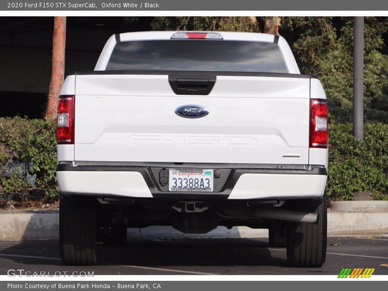 Oxford White / Black 2020 Ford F150 STX SuperCab