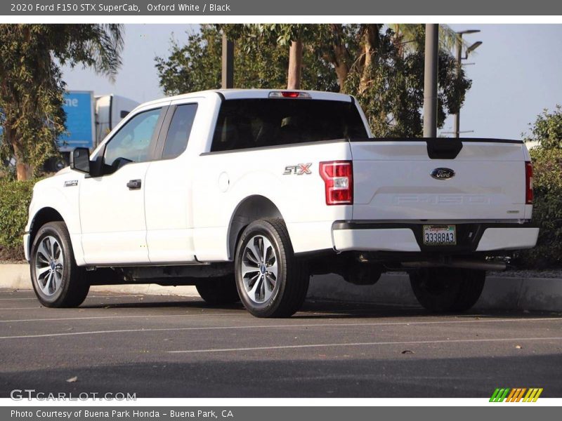 Oxford White / Black 2020 Ford F150 STX SuperCab