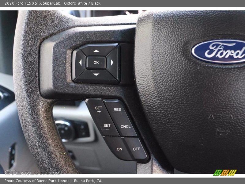 Oxford White / Black 2020 Ford F150 STX SuperCab
