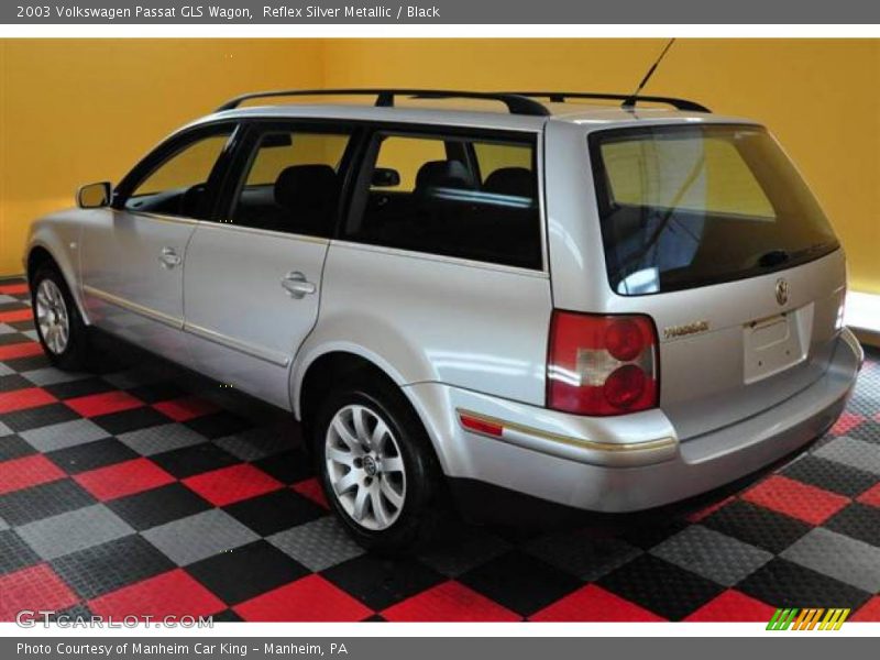 Reflex Silver Metallic / Black 2003 Volkswagen Passat GLS Wagon