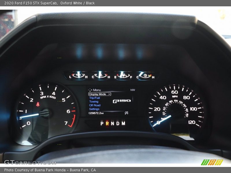 Oxford White / Black 2020 Ford F150 STX SuperCab