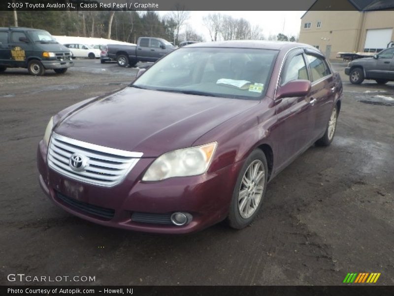 Cassis Red Pearl / Graphite 2009 Toyota Avalon XL