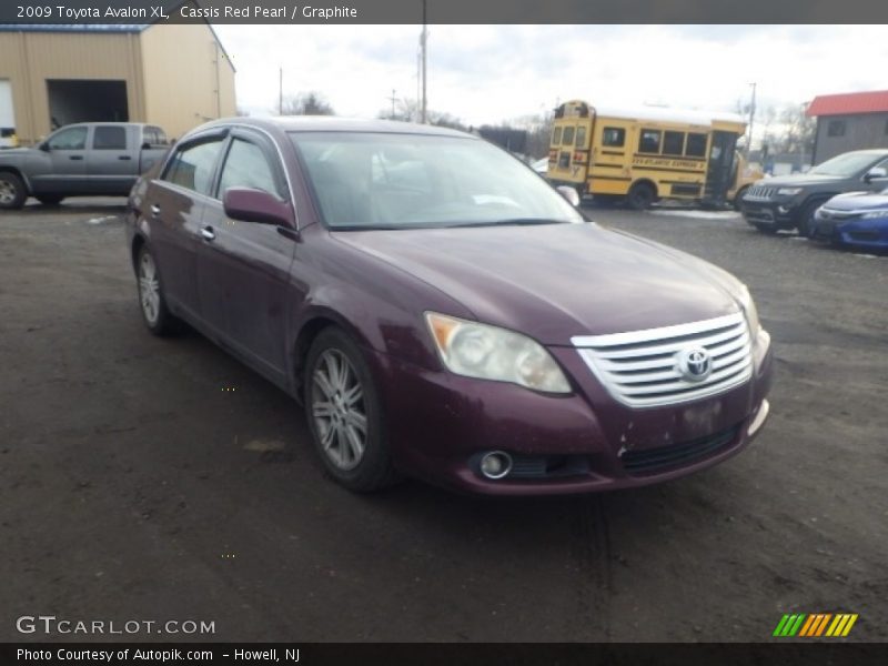 Cassis Red Pearl / Graphite 2009 Toyota Avalon XL