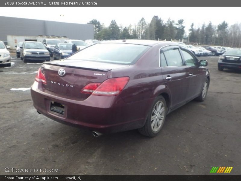 Cassis Red Pearl / Graphite 2009 Toyota Avalon XL