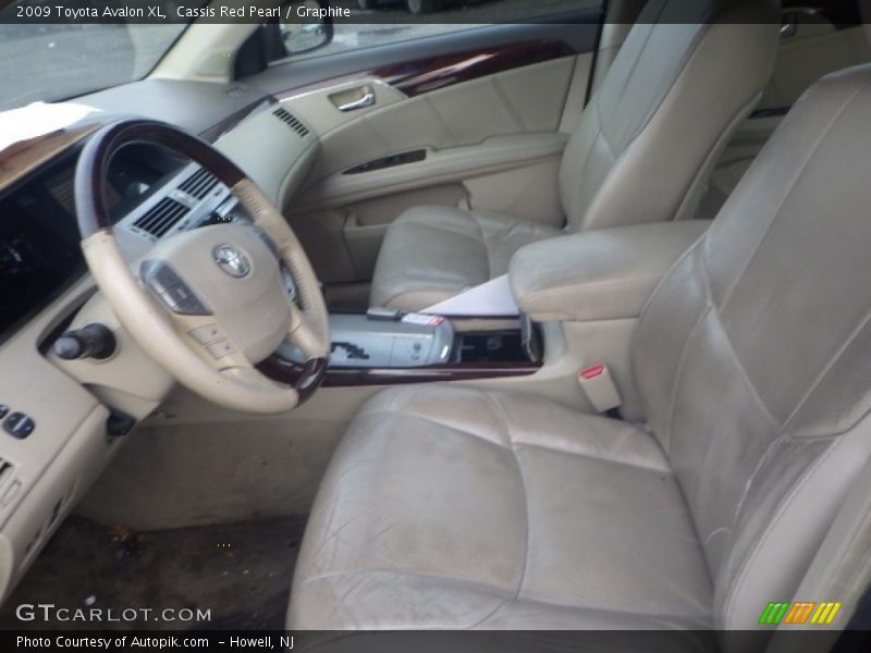 Cassis Red Pearl / Graphite 2009 Toyota Avalon XL