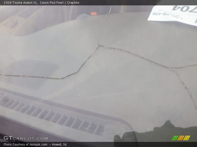 Cassis Red Pearl / Graphite 2009 Toyota Avalon XL