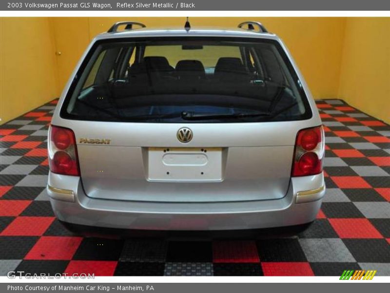 Reflex Silver Metallic / Black 2003 Volkswagen Passat GLS Wagon