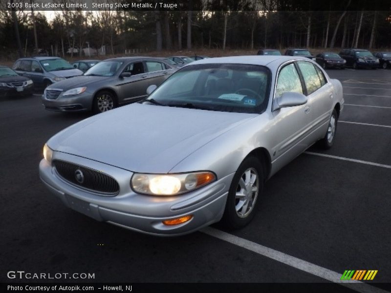 Sterling Silver Metallic / Taupe 2003 Buick LeSabre Limited