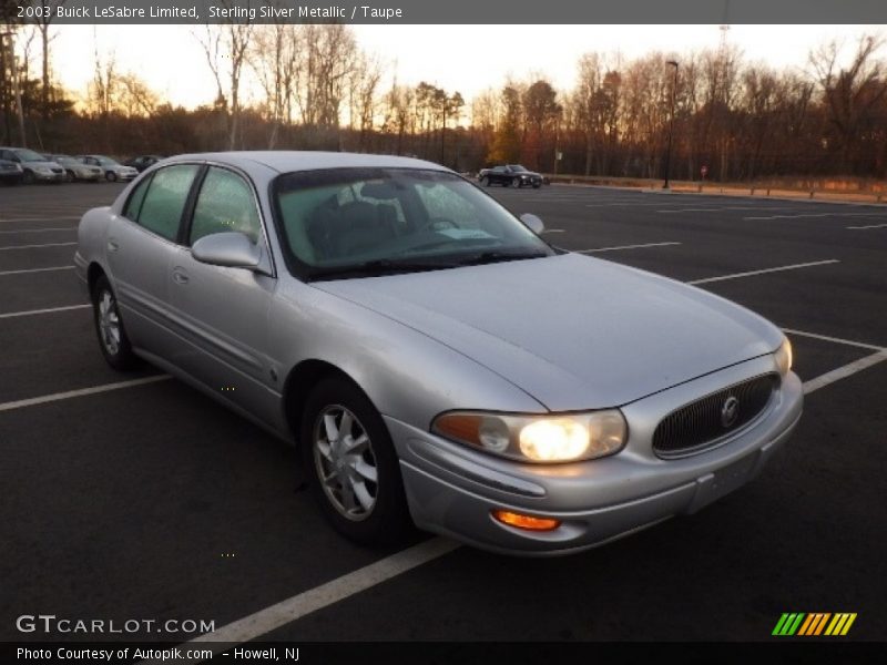 Sterling Silver Metallic / Taupe 2003 Buick LeSabre Limited