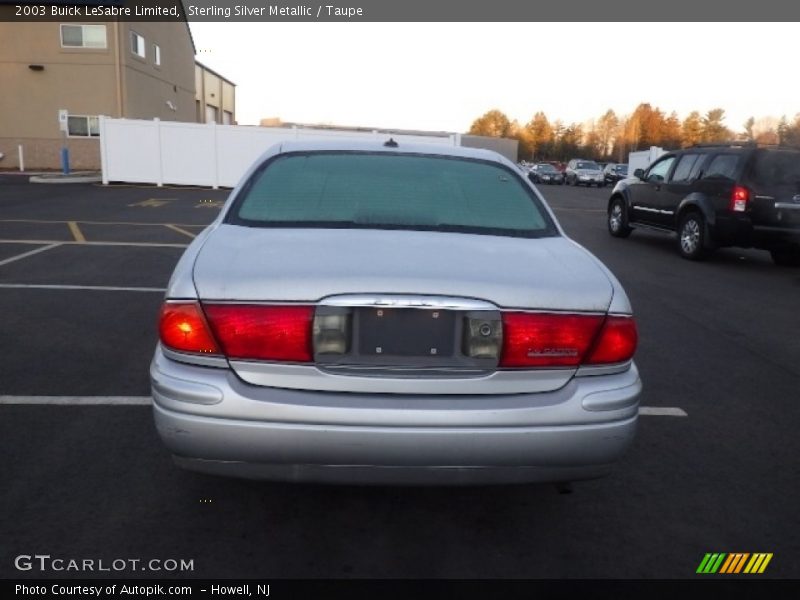 Sterling Silver Metallic / Taupe 2003 Buick LeSabre Limited