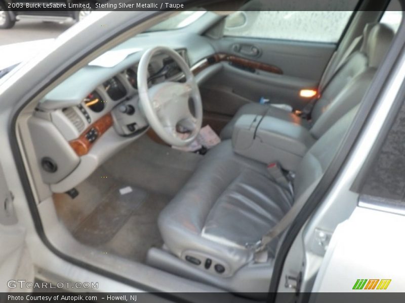 Sterling Silver Metallic / Taupe 2003 Buick LeSabre Limited