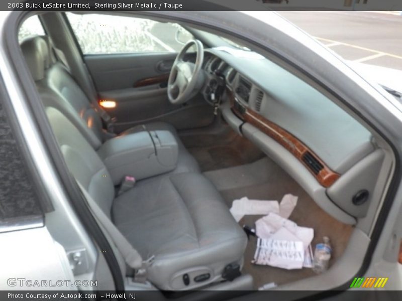 Sterling Silver Metallic / Taupe 2003 Buick LeSabre Limited