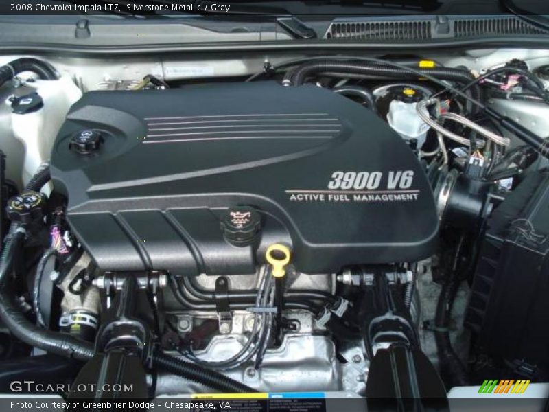 Silverstone Metallic / Gray 2008 Chevrolet Impala LTZ