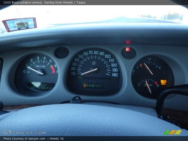 Sterling Silver Metallic / Taupe 2003 Buick LeSabre Limited