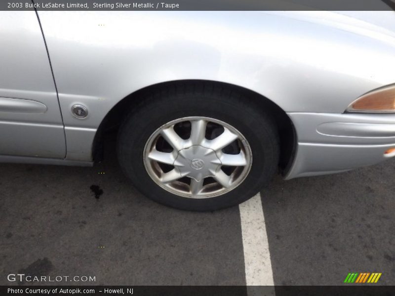 Sterling Silver Metallic / Taupe 2003 Buick LeSabre Limited