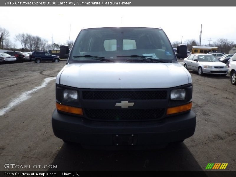 Summit White / Medium Pewter 2016 Chevrolet Express 3500 Cargo WT