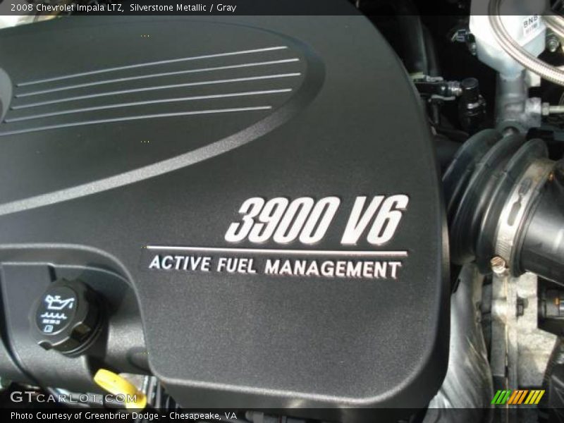Silverstone Metallic / Gray 2008 Chevrolet Impala LTZ