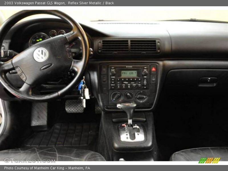 Reflex Silver Metallic / Black 2003 Volkswagen Passat GLS Wagon