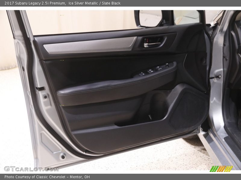 Ice Silver Metallic / Slate Black 2017 Subaru Legacy 2.5i Premium