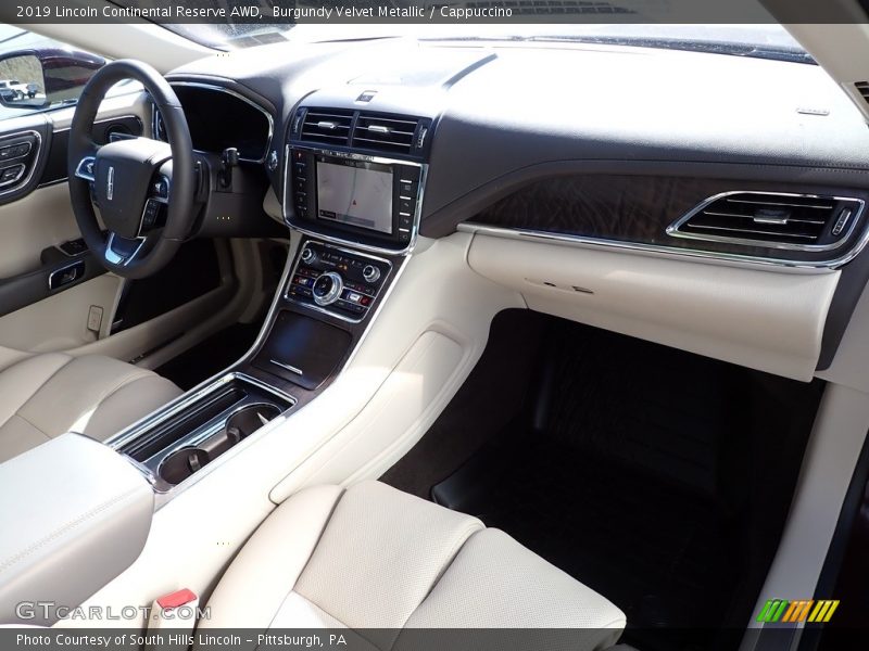 Dashboard of 2019 Continental Reserve AWD