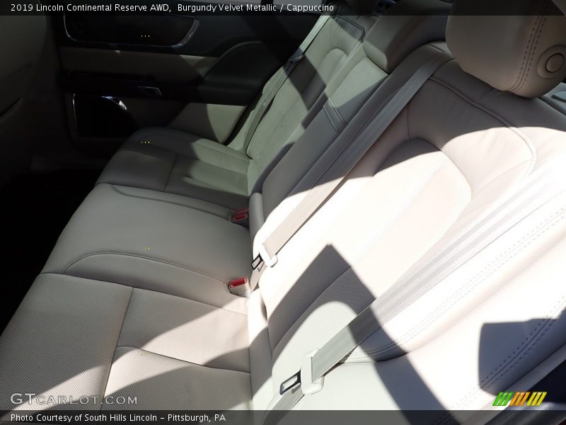 Burgundy Velvet Metallic / Cappuccino 2019 Lincoln Continental Reserve AWD