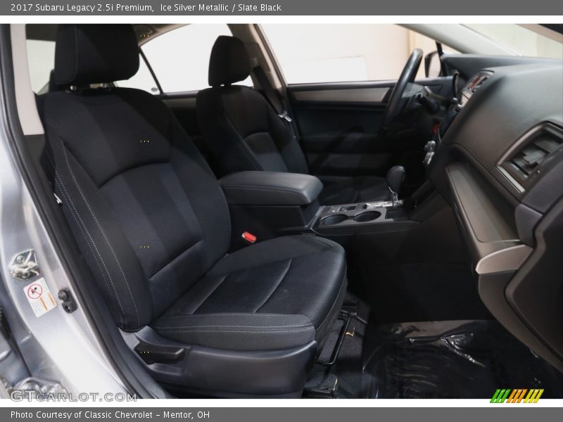 Ice Silver Metallic / Slate Black 2017 Subaru Legacy 2.5i Premium
