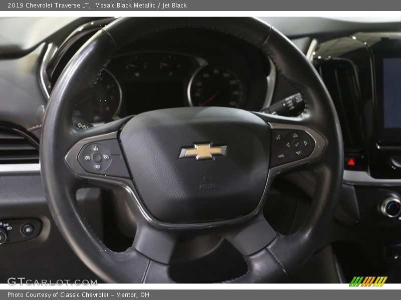 Mosaic Black Metallic / Jet Black 2019 Chevrolet Traverse LT