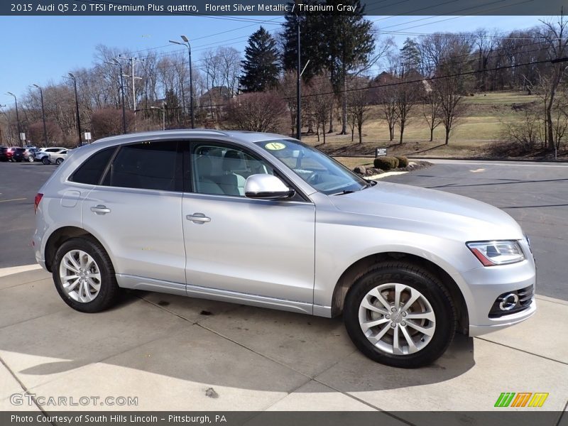 Florett Silver Metallic / Titanium Gray 2015 Audi Q5 2.0 TFSI Premium Plus quattro