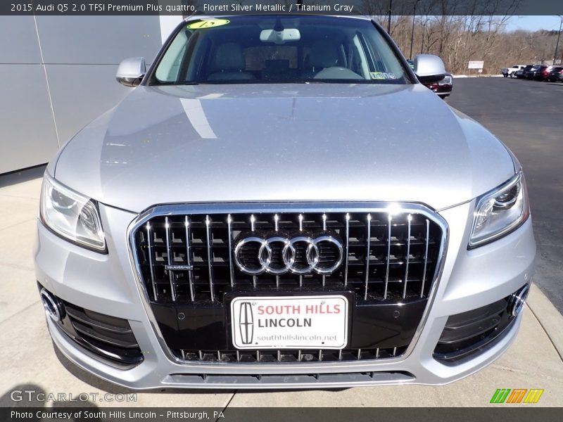 Florett Silver Metallic / Titanium Gray 2015 Audi Q5 2.0 TFSI Premium Plus quattro