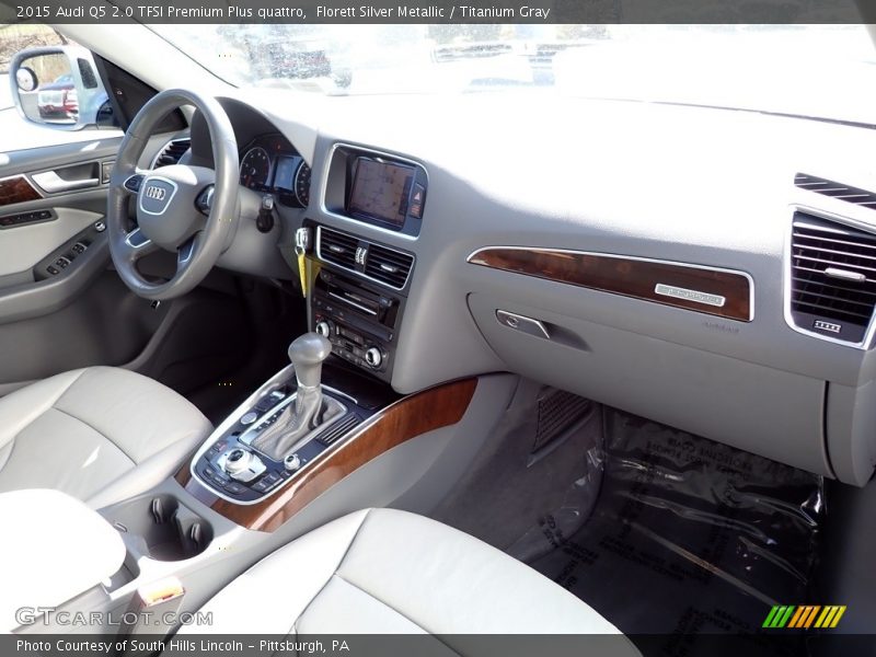Florett Silver Metallic / Titanium Gray 2015 Audi Q5 2.0 TFSI Premium Plus quattro