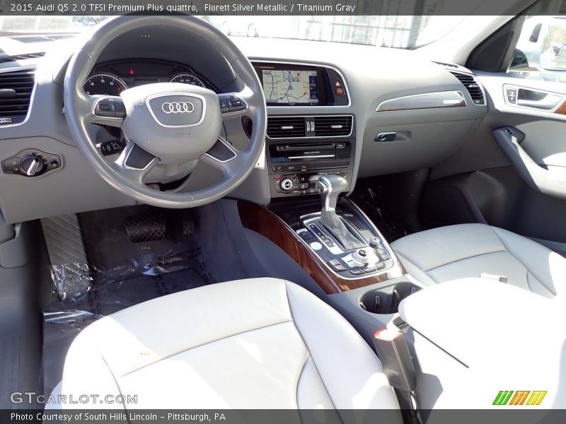 Florett Silver Metallic / Titanium Gray 2015 Audi Q5 2.0 TFSI Premium Plus quattro