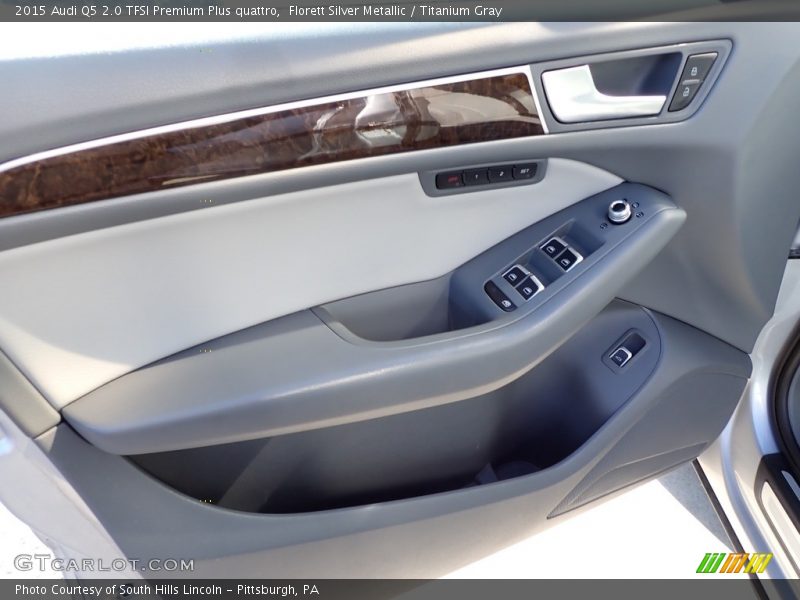 Florett Silver Metallic / Titanium Gray 2015 Audi Q5 2.0 TFSI Premium Plus quattro