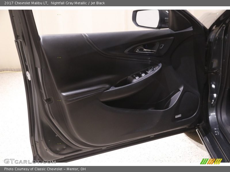 Nightfall Gray Metallic / Jet Black 2017 Chevrolet Malibu LT