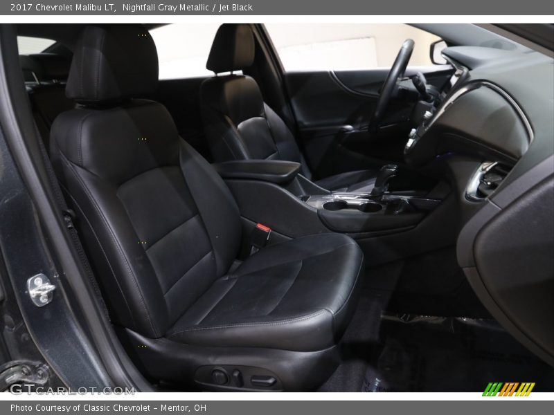 Nightfall Gray Metallic / Jet Black 2017 Chevrolet Malibu LT