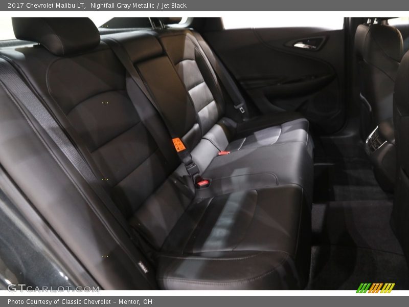 Nightfall Gray Metallic / Jet Black 2017 Chevrolet Malibu LT