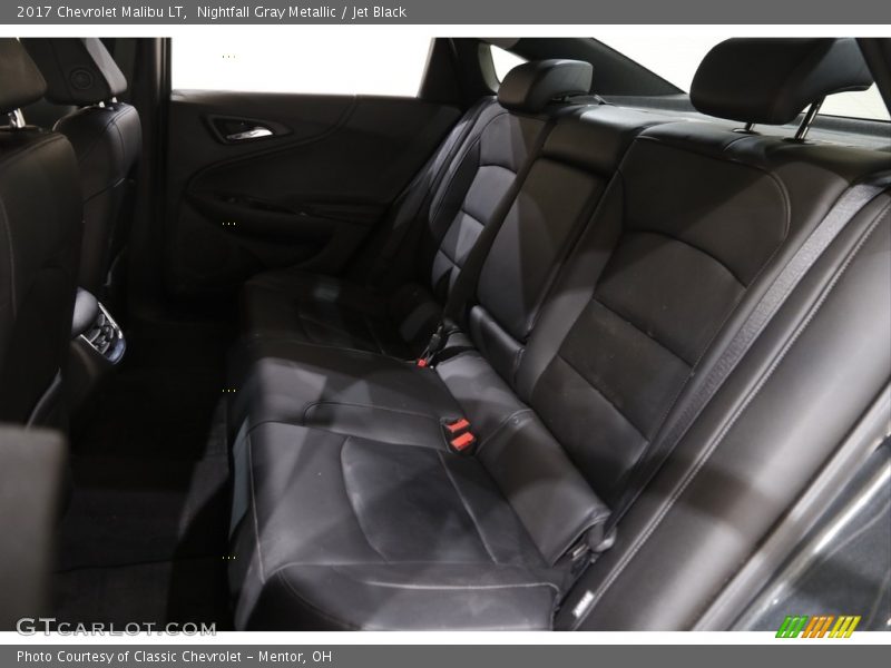 Nightfall Gray Metallic / Jet Black 2017 Chevrolet Malibu LT