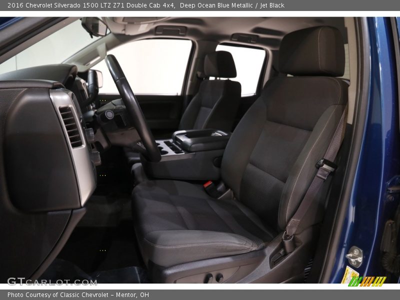 Front Seat of 2016 Silverado 1500 LTZ Z71 Double Cab 4x4