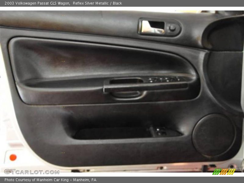 Reflex Silver Metallic / Black 2003 Volkswagen Passat GLS Wagon
