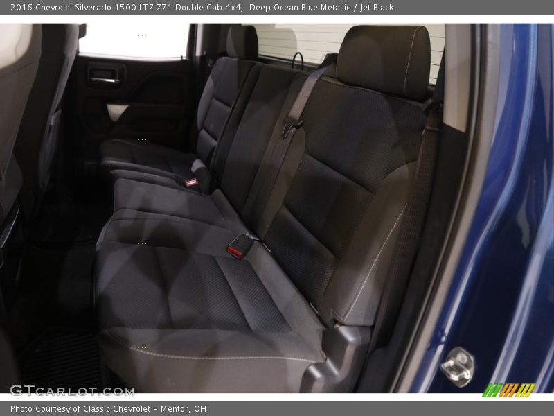 Deep Ocean Blue Metallic / Jet Black 2016 Chevrolet Silverado 1500 LTZ Z71 Double Cab 4x4