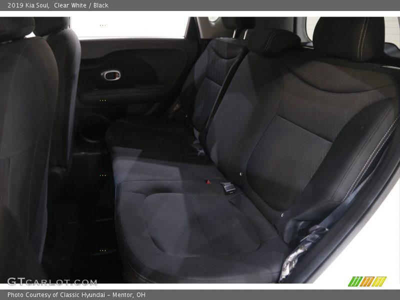 Clear White / Black 2019 Kia Soul