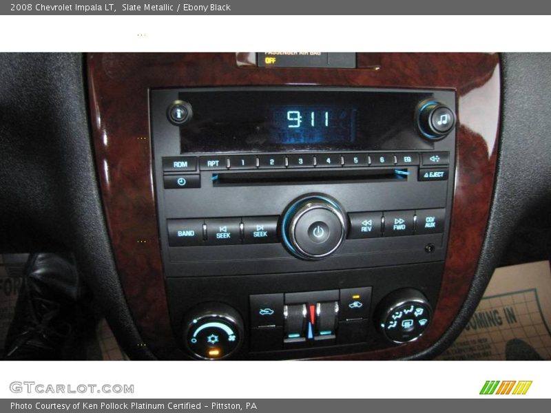 Slate Metallic / Ebony Black 2008 Chevrolet Impala LT