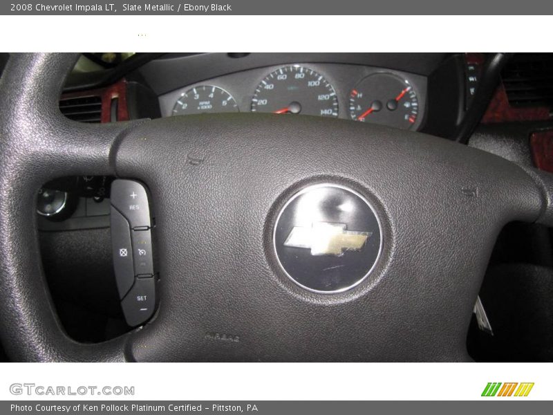 Slate Metallic / Ebony Black 2008 Chevrolet Impala LT