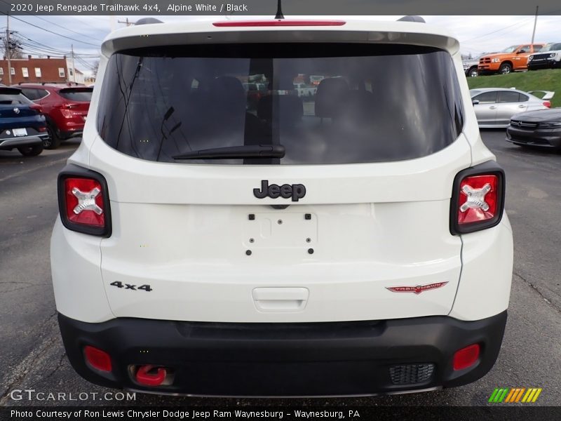 Alpine White / Black 2020 Jeep Renegade Trailhawk 4x4