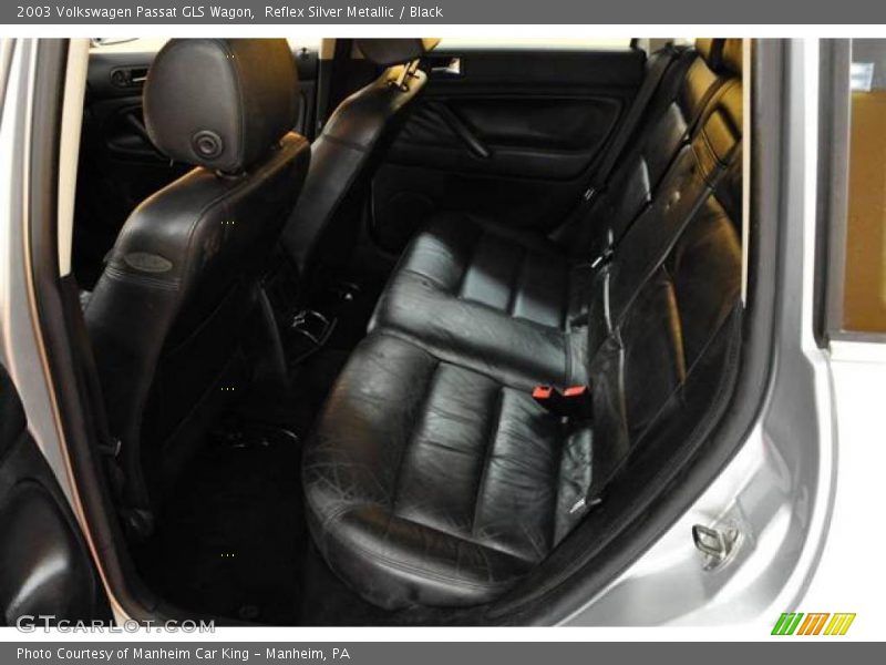 Reflex Silver Metallic / Black 2003 Volkswagen Passat GLS Wagon