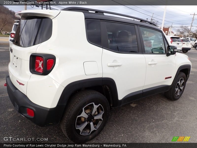 Alpine White / Black 2020 Jeep Renegade Trailhawk 4x4