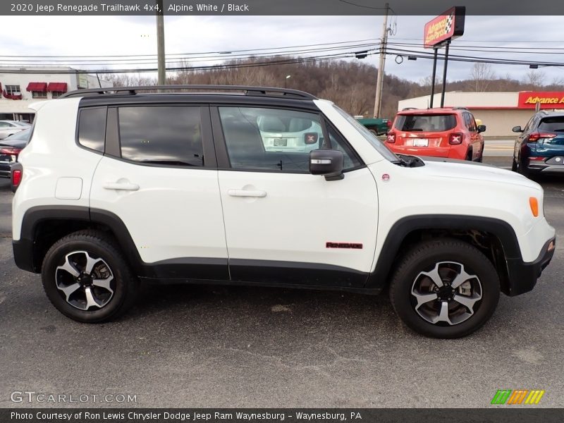 Alpine White / Black 2020 Jeep Renegade Trailhawk 4x4