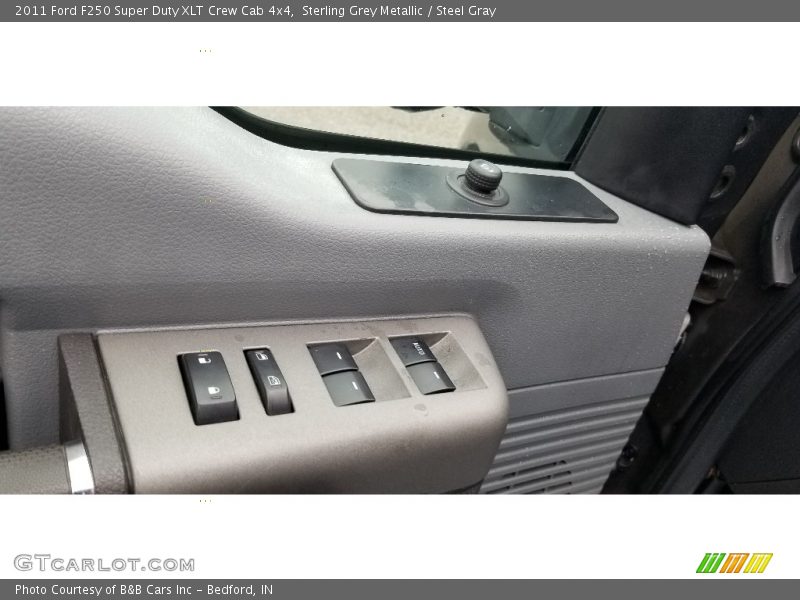 Sterling Grey Metallic / Steel Gray 2011 Ford F250 Super Duty XLT Crew Cab 4x4